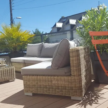 Appartement Les Cyprès - Avec Grande Terrasse Proche - St Malo *